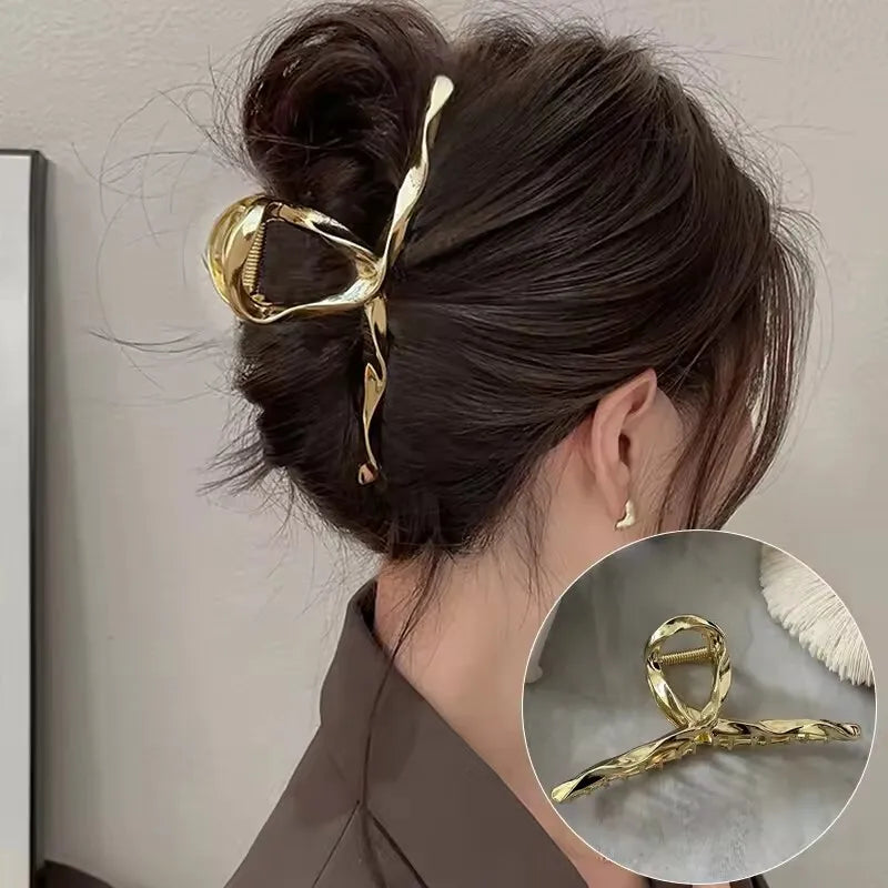 Metal Hair Clip Fashion Barrettes